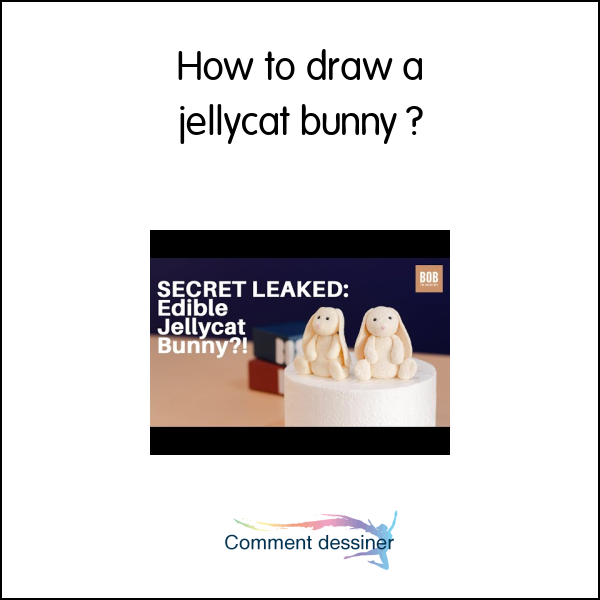 How to draw a jellycat bunny